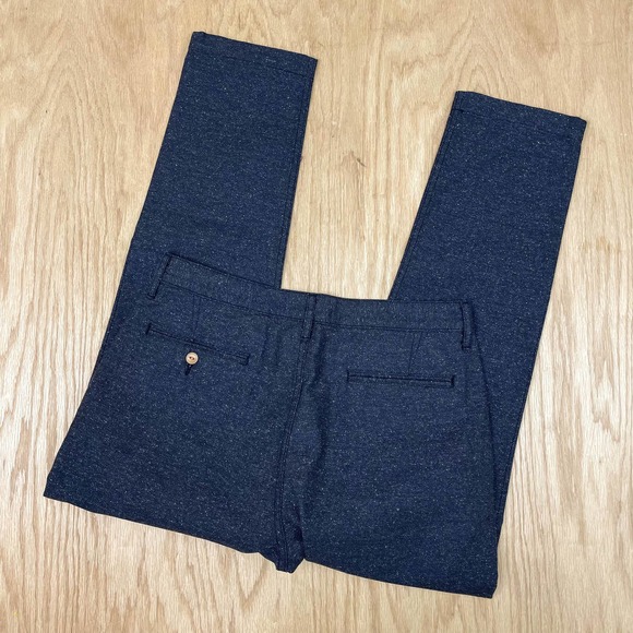 Men's Japan Blue Jeans Blue Japan Donegal Pant Pleated Chino 32 x 28 - Picture 7 of 11